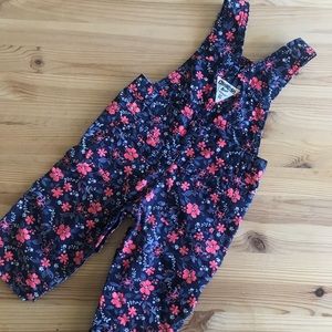 Osh Kosh B’Gosh 9M floral overalls